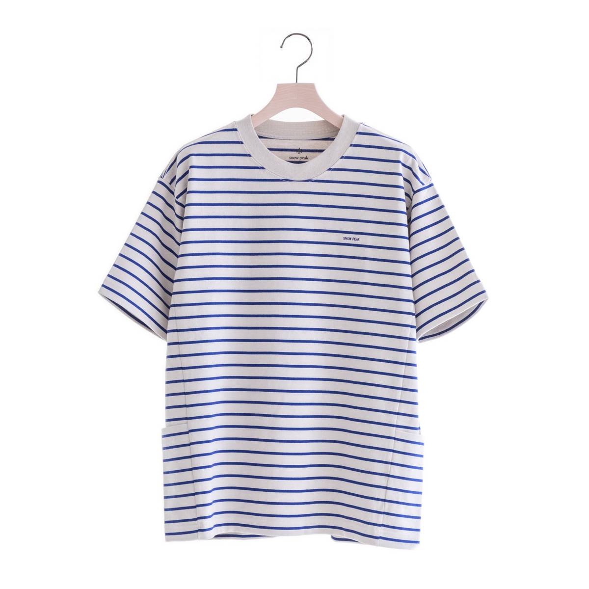 Snow Peak Heavy Cotton Border T-Shirt（2色）