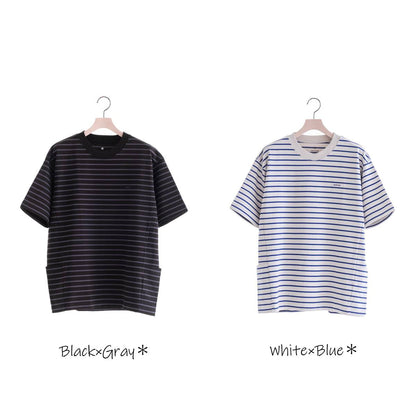 Snow Peak Heavy Cotton Border T-Shirt（2色）