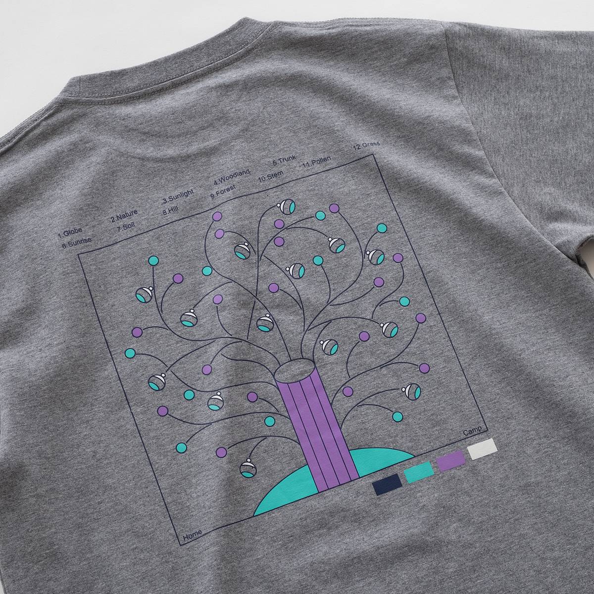 ランタン ビオトープ Tシャツ（3色）｜Snow Peak