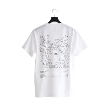 Snow Peak HQ Topographic Map T-Shirt（3色）
