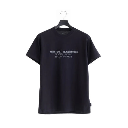 Snow Peak HQ Topographic Map T-Shirt（3色）