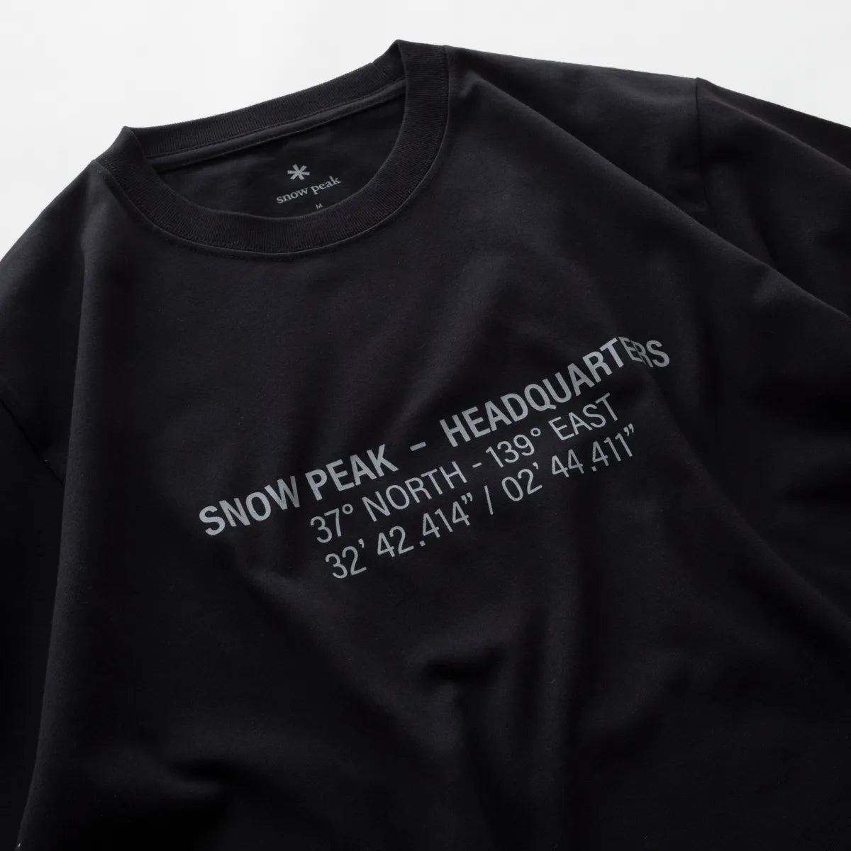 Snow Peak HQ Topographic Map T-Shirt（3色）