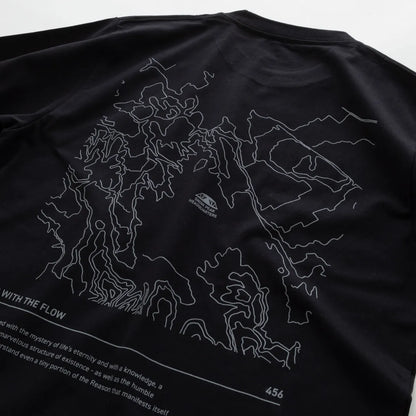 Snow Peak HQ Topographic Map T-Shirt（3色）