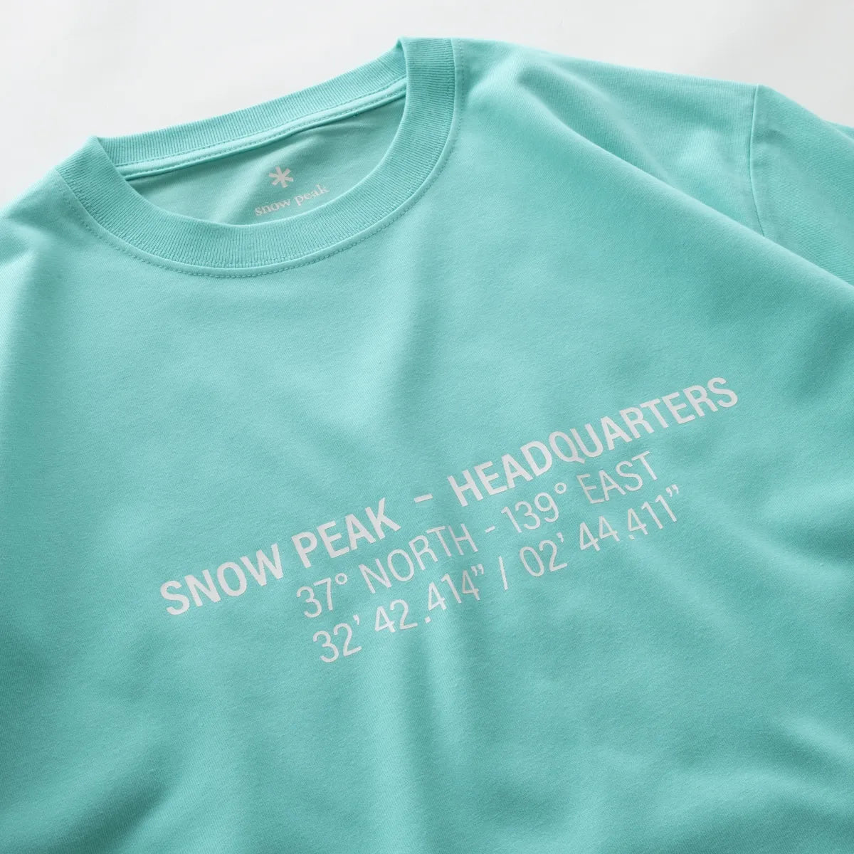 Snow Peak HQ Topographic Map T-Shirt（3色）