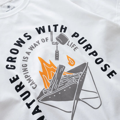 Snow Peak SP Fireplace Dry T-Shirt（3色）