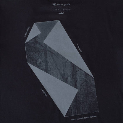 トーンドトラウト コラボ フォト ロング スリーブ Tシャツ（2色）｜Snow Peak