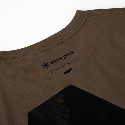 トーンドトラウト コラボ フォト ロング スリーブ Tシャツ（2色）｜Snow Peak