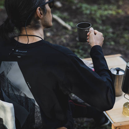 トーンドトラウト コラボ フォト ロング スリーブ Tシャツ（2色）｜Snow Peak