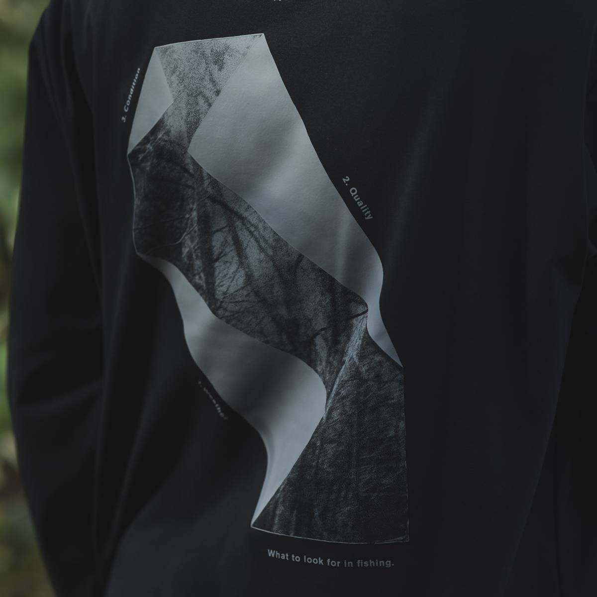 トーンドトラウト コラボ フォト ロング スリーブ Tシャツ（2色）｜Snow Peak