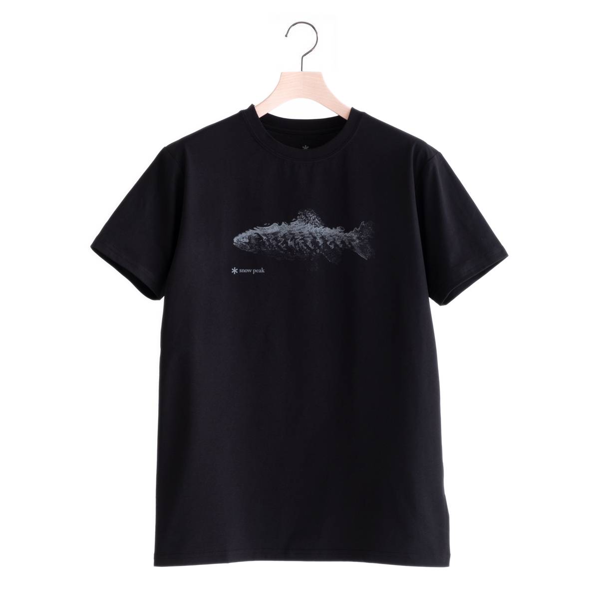 トーンドトラウト コラボ サイン オブ フィッシュ Tシャツ（2色）｜Snow Peak