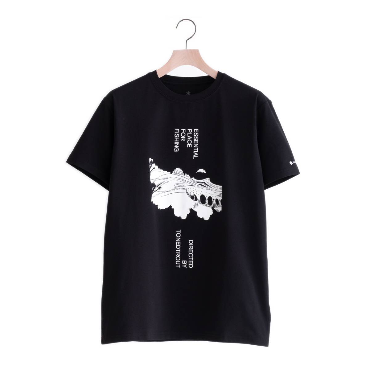 トーンドトラウト コラボ スイミング フィッシュ Tシャツ（2色）｜Snow Peak