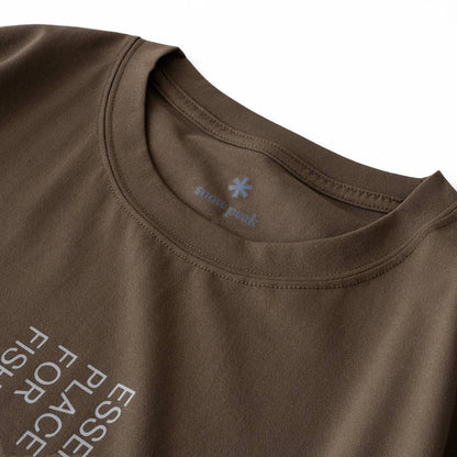 トーンドトラウト コラボ スイミング フィッシュ Tシャツ（2色）｜Snow Peak