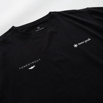 トーンドトラウト コラボ Mt Tanigawa Tシャツ（2色）｜Snow Peak