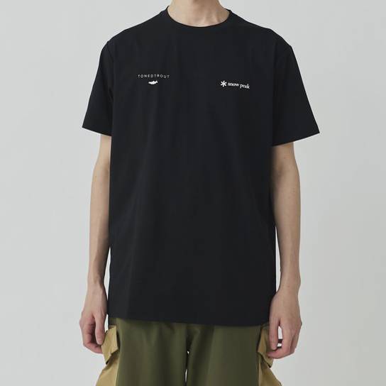 トーンドトラウト コラボ Mt Tanigawa Tシャツ（2色）｜Snow Peak