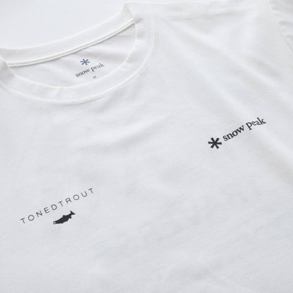 トーンドトラウト コラボ Mt Tanigawa Tシャツ（2色）｜Snow Peak