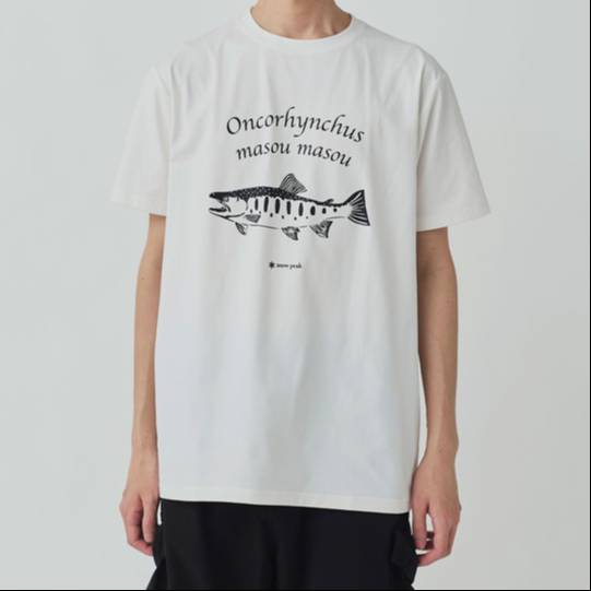 トーンドトラウト コラボ Yamame Tシャツ（2色）｜Snow Peak