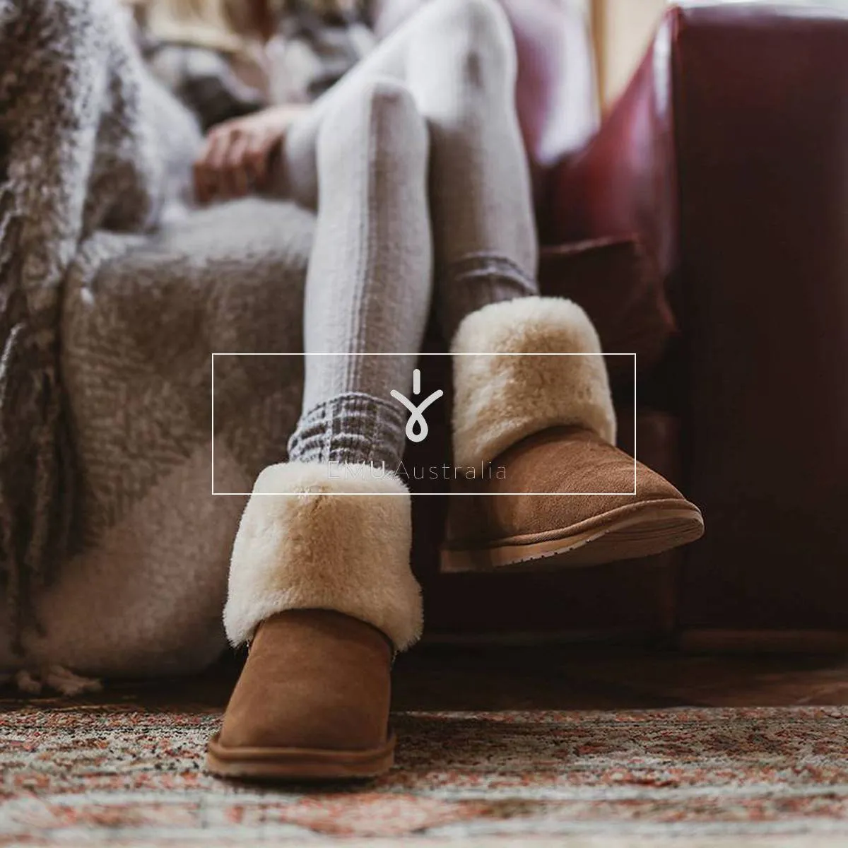 EMU Australia モカシン EMU Australia(エミューオーストラリア) / モカシン/スエード/シューズ/23cm/ブラウン//  | 中古品 EMU Australia バレーシューズ