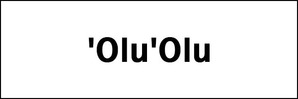 ‘Olu’Olu