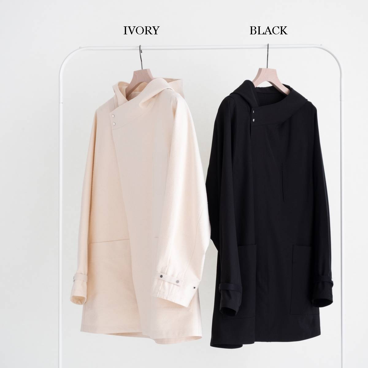 IRENISA HOODED ZIP COAT(IVORY) | IRENISA (イレニサ) - 通販 - FEEL 