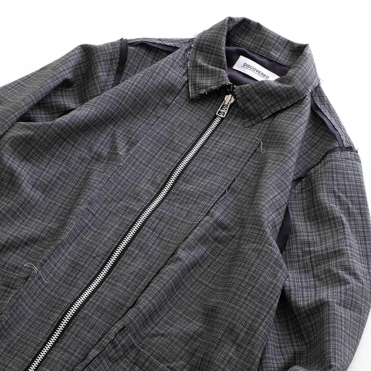 DISCOVERED 50' WOVEN ZIP UP BLOUSON