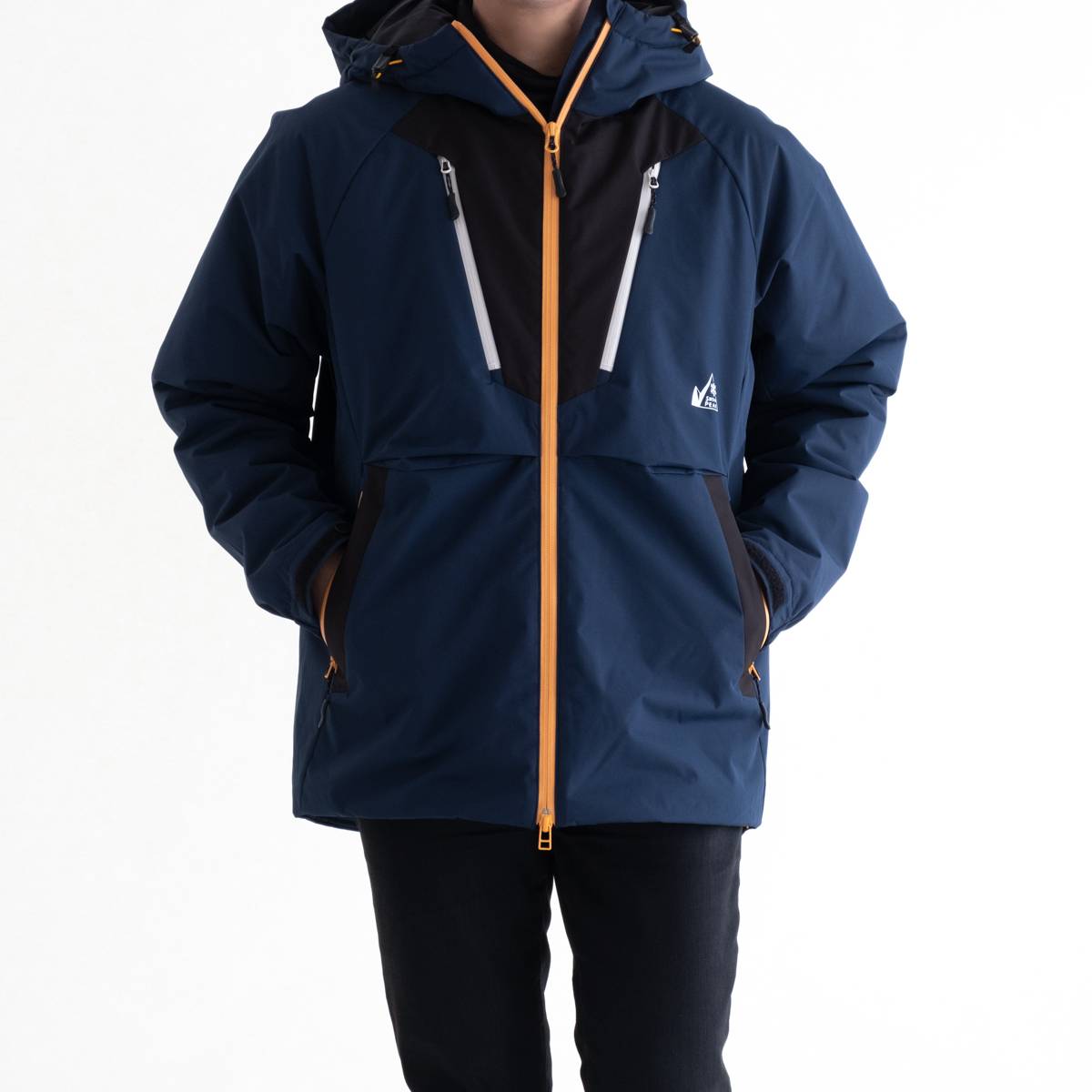 MofM×Snow Peak Puffed Graphen Jacket(Navy) | Snow Peak