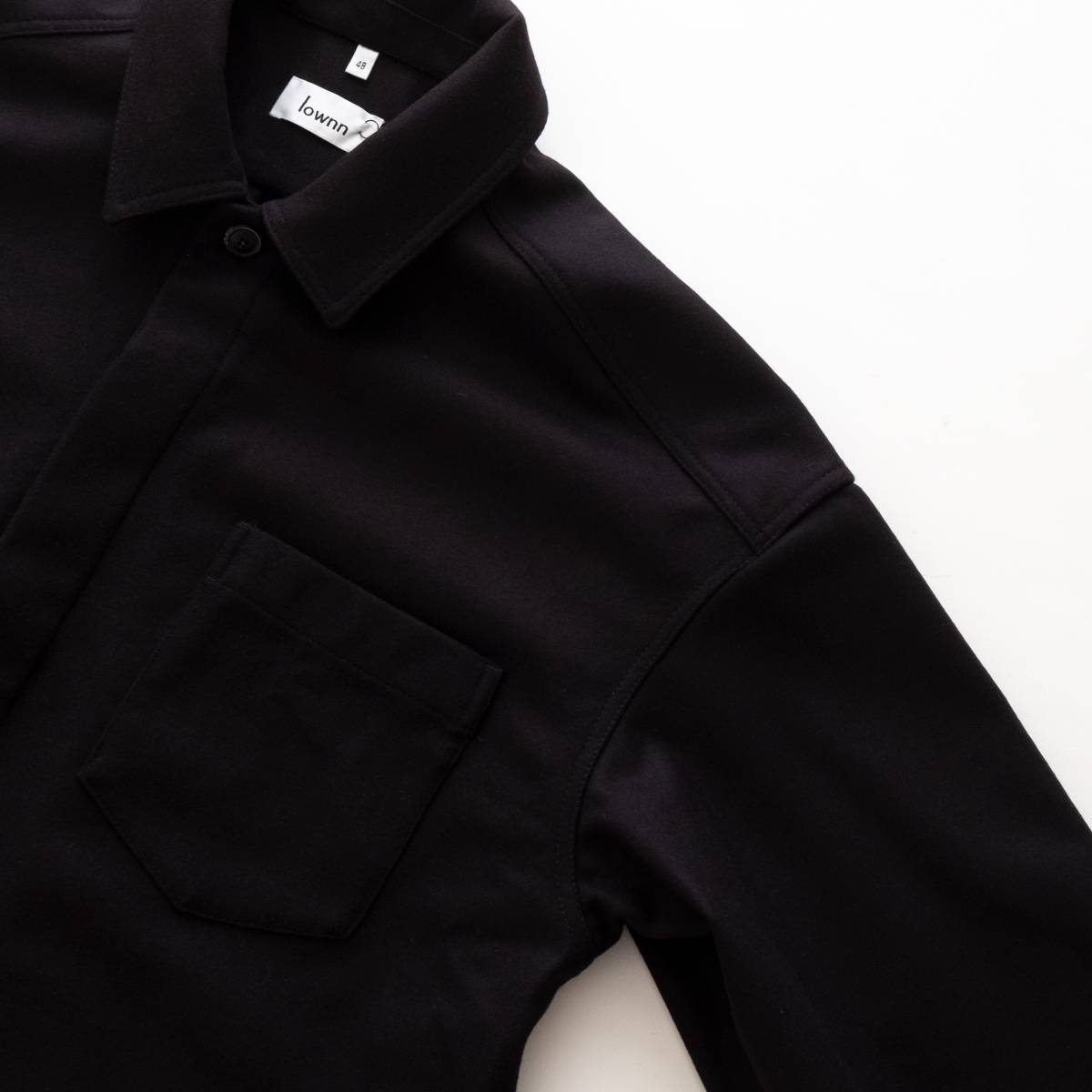 lownn Minimal Shirt(Black Plain) | lownn (ローン) - 通販 - FEEL