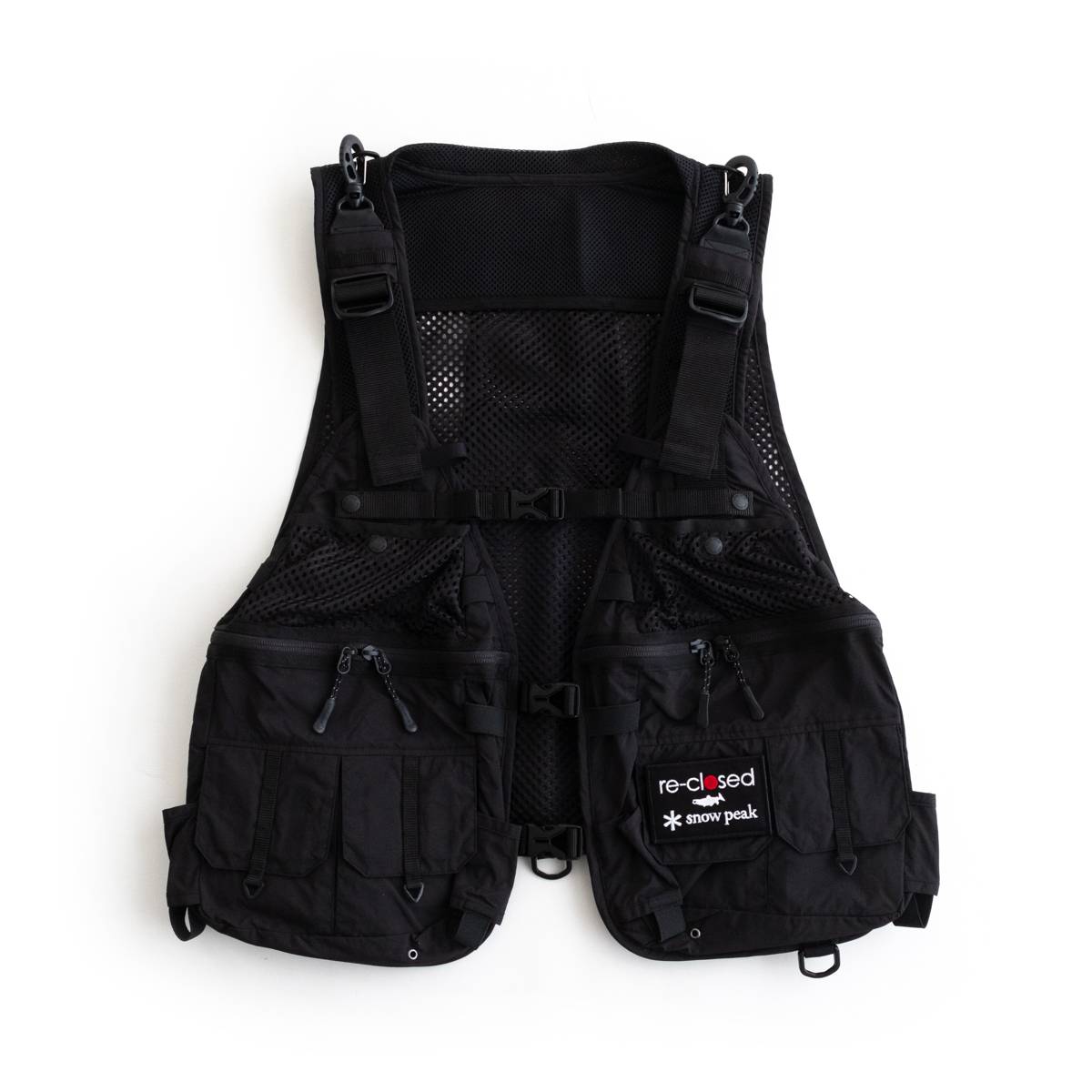 TONEDTROUT×Snow Peak Game Vest(Black) | TONEDTROUT (トーンド 