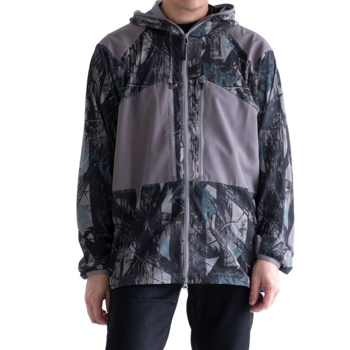 Snow Peak Printed Insect Shield Mesh Jacket(Gray) | Snow Peak