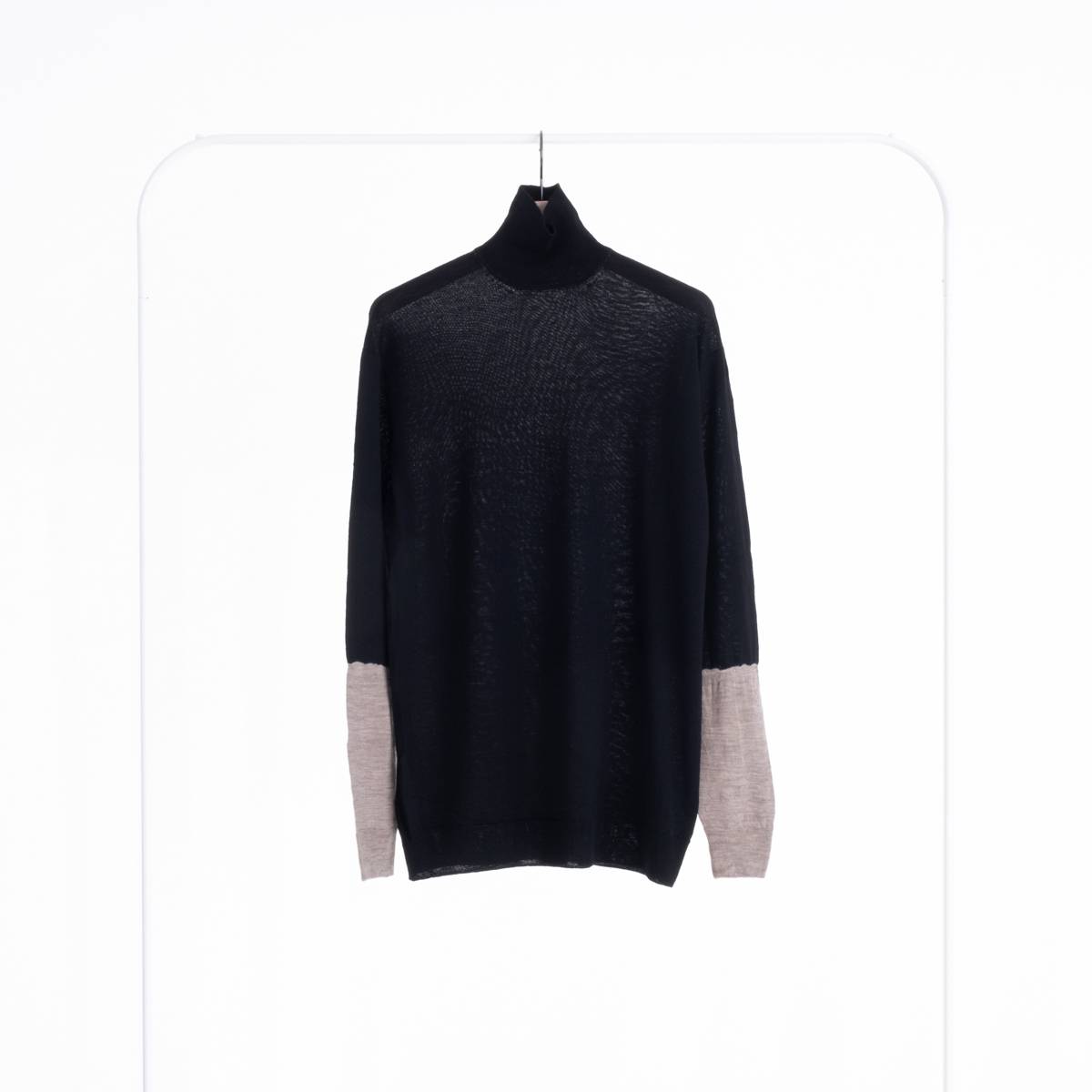 IRENISA HIGH NECK PULL OVER KNIT(BLACK) | IRENISA (イレニサ