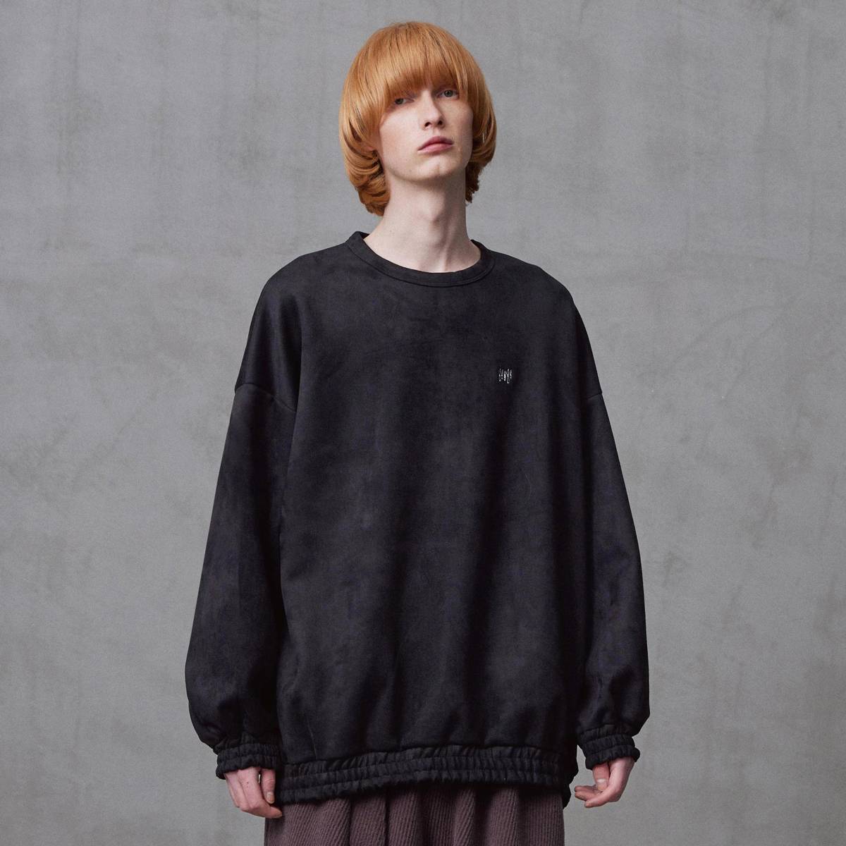 SHAREEF MICRO SUEDE PULLOVER(Black) | SHAREEF (シャリーフ) - 通販