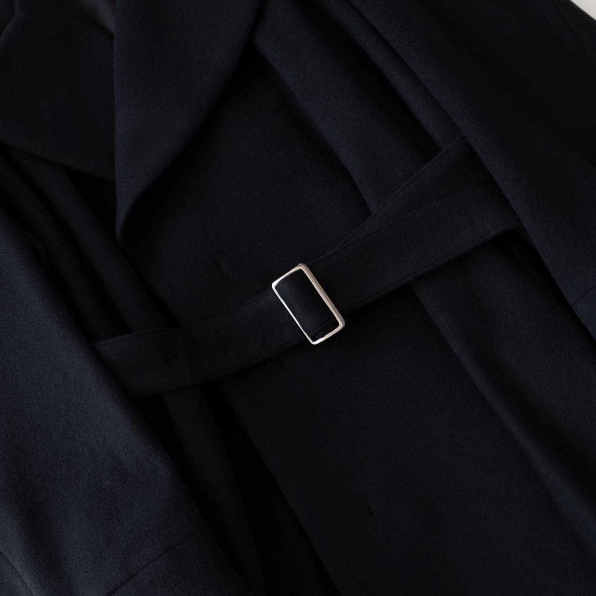 JUHA BELTED OVER COAT(BLACK) | JUHA (ユハ) - 通販 - FEEL EASY