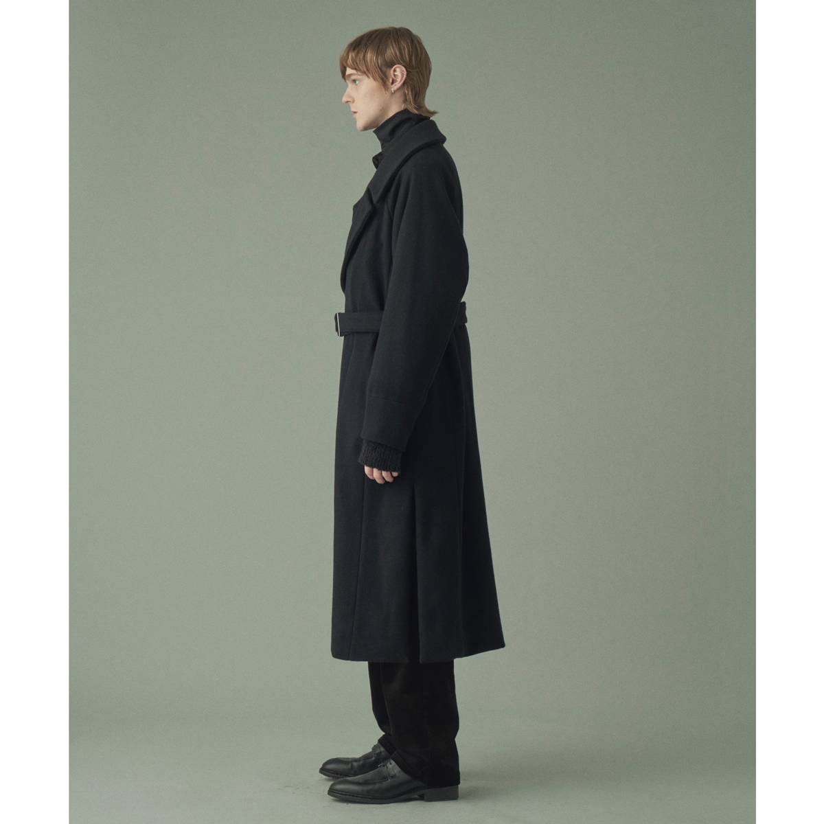 JUHA BELTED OVER COAT(BLACK) | JUHA (ユハ) - 通販 - FEEL EASY