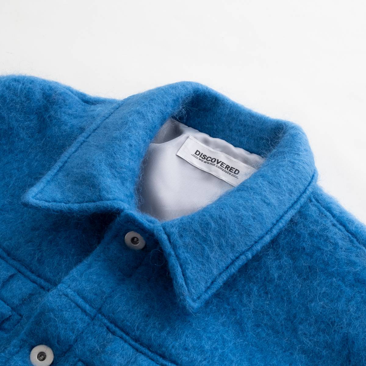 DISCOVERED MOHAIR SHAGGY 2ND G BLOUSON(BLUE) | DISCOVERED